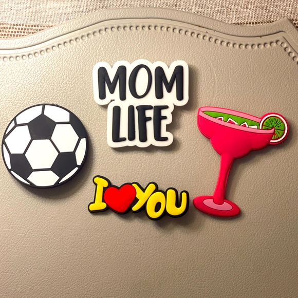 Handbags - Bundle of MOM LIFE Bogg/Beach bag charms